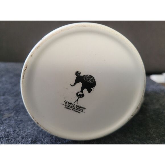 Rare Global Design Connections Winter Chickadee Mug 9429254, set of two - Picture 3 of 5